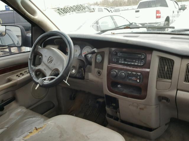 3D7MA48603G778187 - 2003 DODGE RAM 3500 S MAROON photo 9