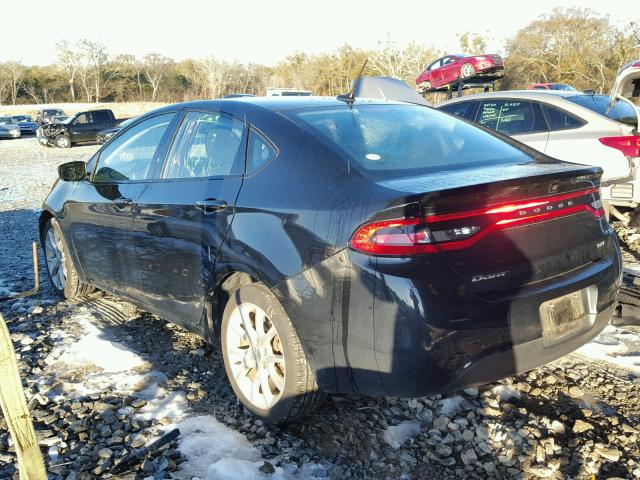 1C3CDFBA5DD153793 - 2013 DODGE DART SXT BLACK photo 3