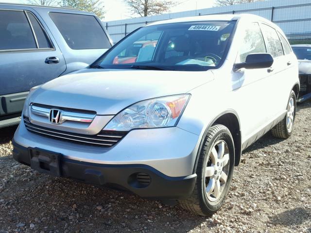 3CZRE38599G703108 - 2009 HONDA CR-V EX SILVER photo 2