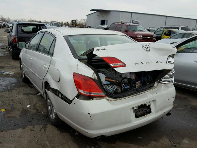 4T1BK36B77U252078 - 2007 TOYOTA AVALON XL WHITE photo 3