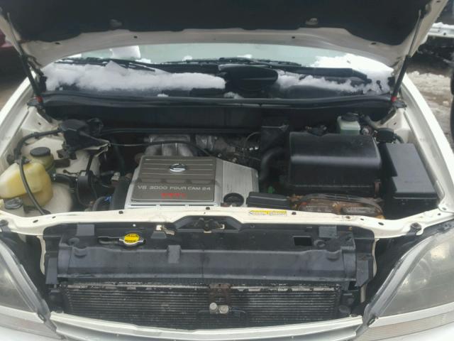 JT6HF10U2Y0156330 - 2000 LEXUS RX 300 WHITE photo 7