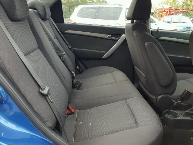 KL1TD56EX9B642607 - 2009 CHEVROLET AVEO LS BLUE photo 6