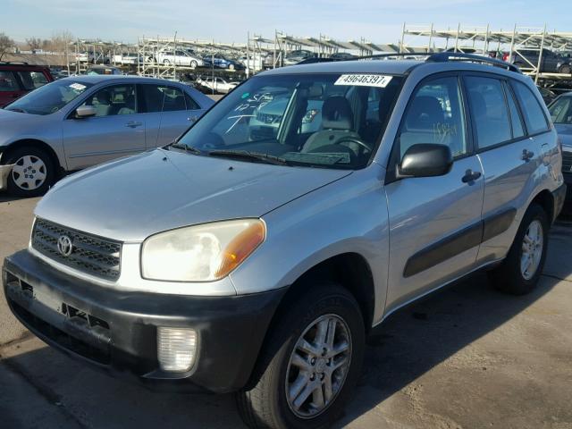 JTEHH20V316000152 - 2001 TOYOTA RAV4 SILVER photo 2