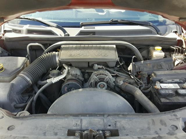 1J8HG48K17C611927 - 2007 JEEP COMMANDER RED photo 7