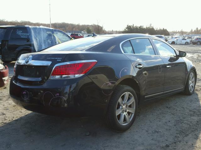1G4GC5EG0AF169891 - 2010 BUICK LACROSSE C BLACK photo 4