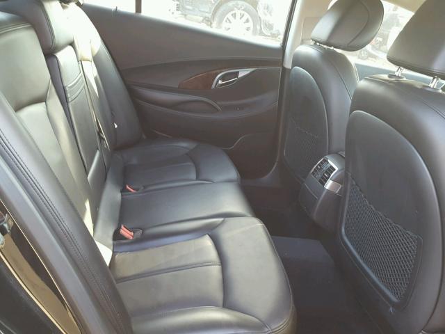 1G4GC5EG0AF169891 - 2010 BUICK LACROSSE C BLACK photo 6