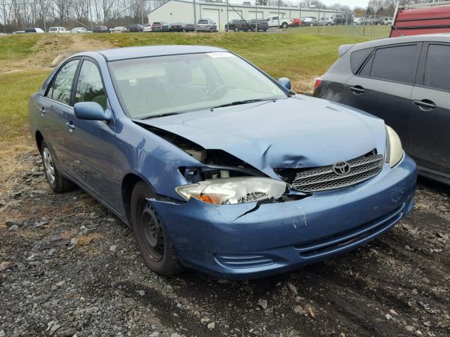 4T1BE30K94U827924 - 2004 TOYOTA CAMRY LE ლურჯი ფოტო 1