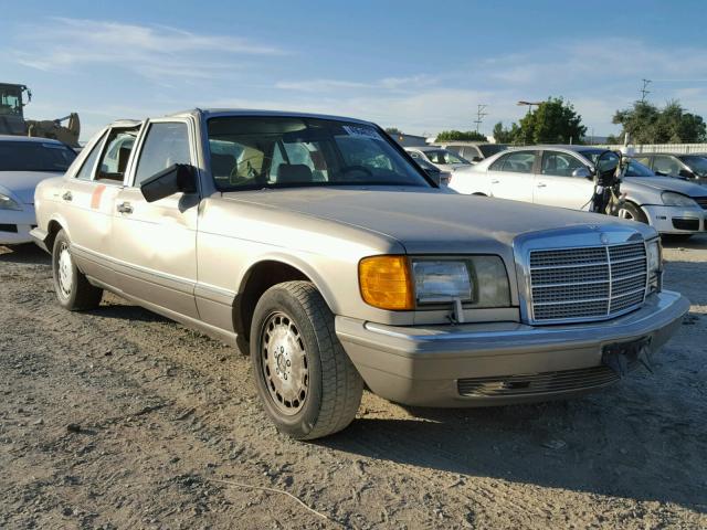 WDBCA35D6KA428187 - 1989 MERCEDES-BENZ 420 SEL TAN photo 1