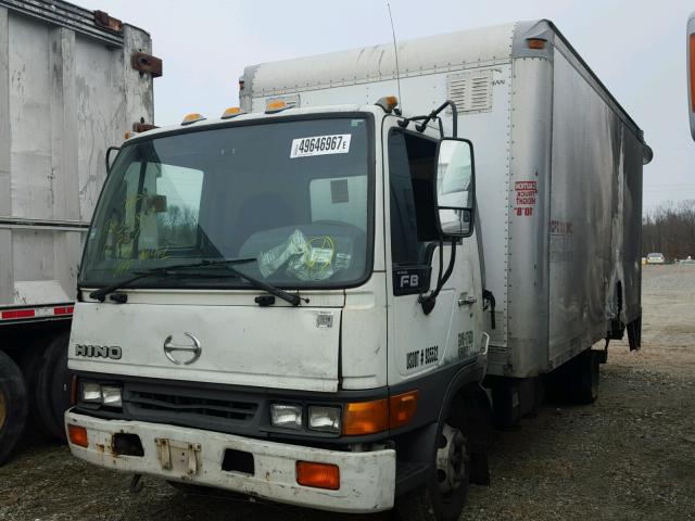 JHBFB4JG711S11951 - 2001 HINO FB FB1817 WHITE photo 2