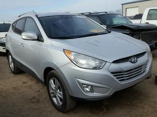 KM8JUCAC6DU762018 - 2013 HYUNDAI TUCSON GLS SILVER photo 1