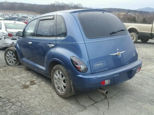 3A4FY58B07T596238 - 2007 CHRYSLER PT CRUISER BLUE photo 3