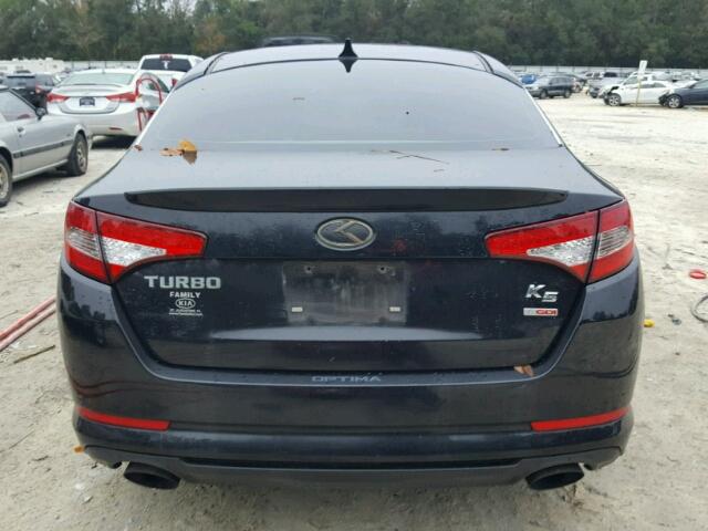 5XXGR4A66DG154702 - 2013 KIA OPTIMA SX BLACK photo 9