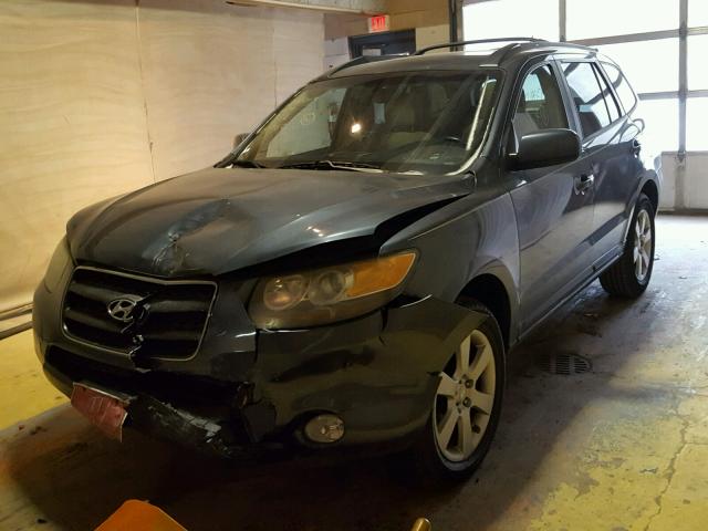 5NMSH13E97H020482 - 2007 HYUNDAI SANTA FE S GRAY photo 2