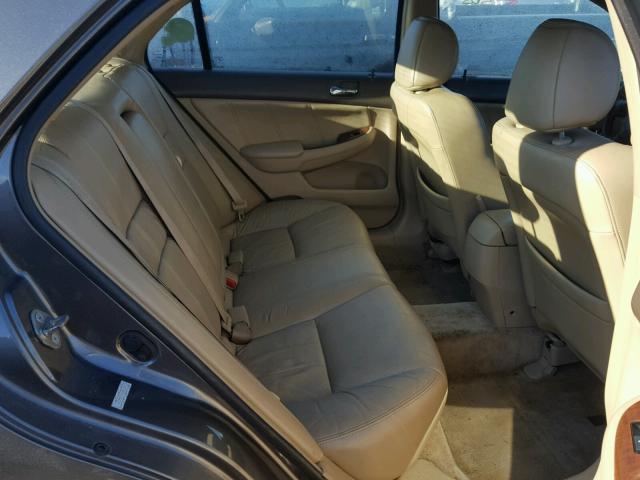 1HGCM56787A086845 - 2007 HONDA ACCORD EX GRAY photo 6