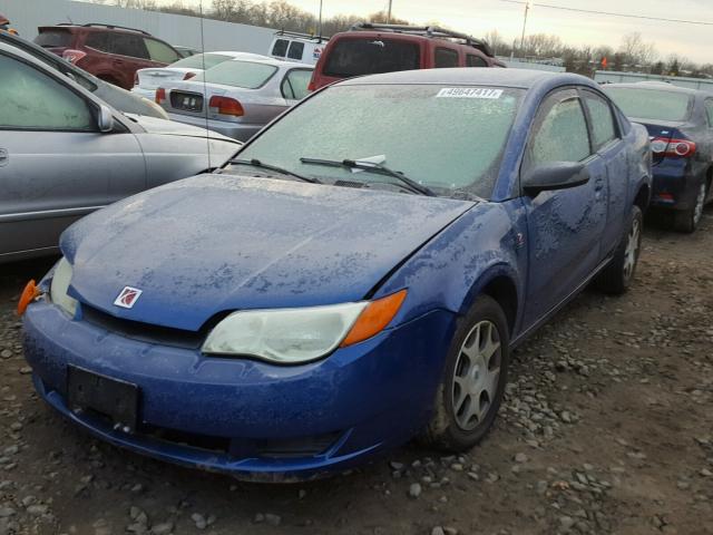 1G8AN12FX5Z118339 - 2005 SATURN ION LEVEL BLUE photo 2