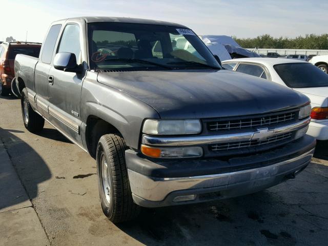 1GCEK19TX1E330638 - 2001 CHEVROLET SILVERADO CHARCOAL photo 1