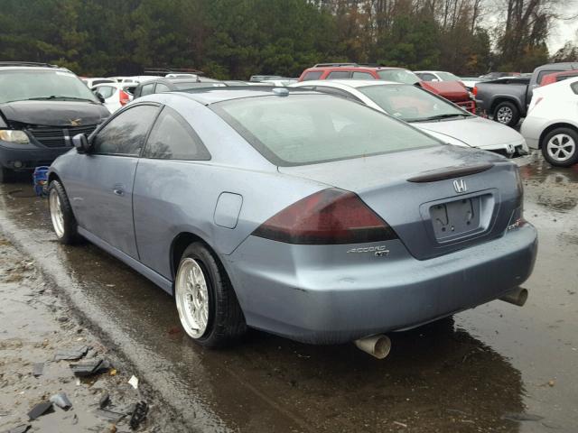 1HGCM82686A010197 - 2006 HONDA ACCORD EX BLUE photo 3