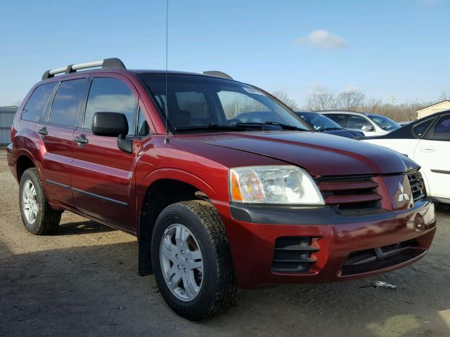 4A4MN21S55E071325 - 2005 MITSUBISHI ENDEAVOR L BURGUNDY photo 1