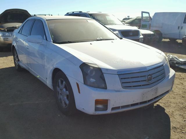 1G6DP577X70190724 - 2007 CADILLAC CTS HI FEA WHITE photo 1