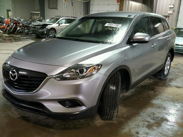 JM3TB3BV9F0461649 - 2015 MAZDA CX-9 SPORT GRAY photo 2