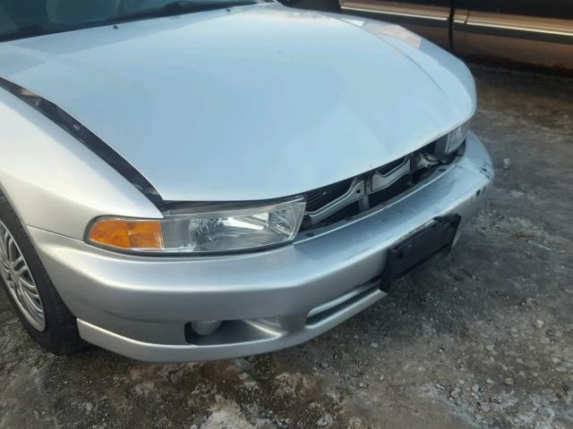 4A3AA46G81E164403 - 2001 MITSUBISHI GALANT ES GRAY photo 9