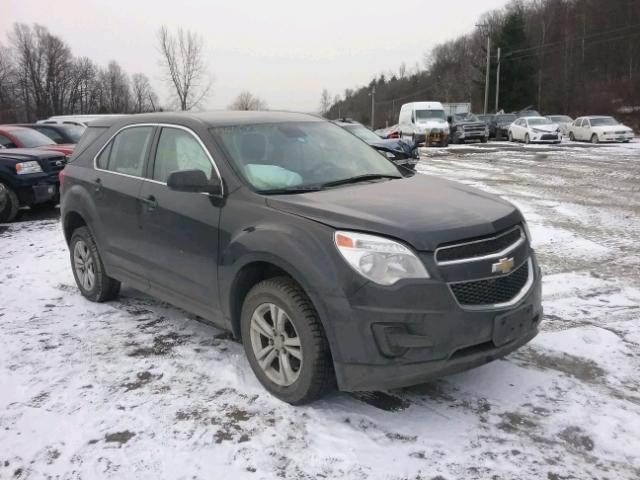 2GNFLCEK7D6410246 - 2013 CHEVROLET EQUINOX LS GRAY photo 1