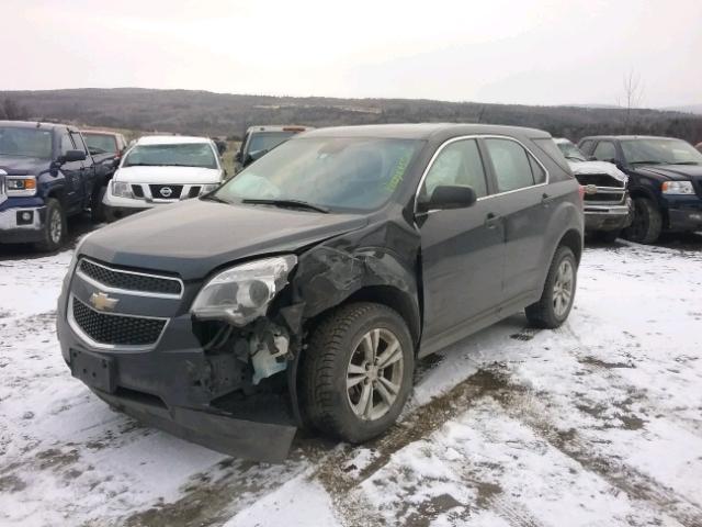 2GNFLCEK7D6410246 - 2013 CHEVROLET EQUINOX LS GRAY photo 2