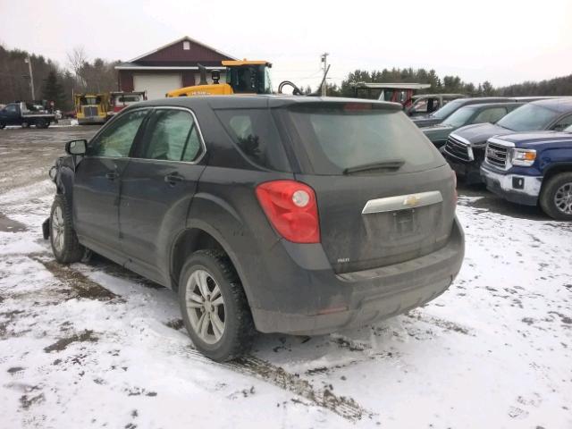 2GNFLCEK7D6410246 - 2013 CHEVROLET EQUINOX LS GRAY photo 3