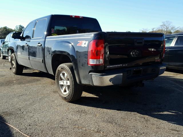 3GTP2VE77DG244421 - 2013 GMC SIERRA K15 BLACK photo 3