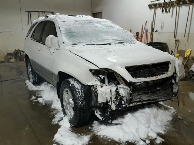 JTJHF10U720248272 - 2002 LEXUS RX 300 WHITE photo 1