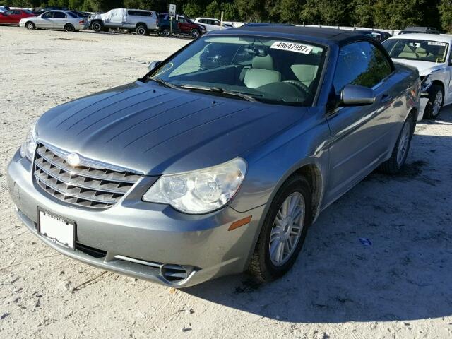 1C3LC55R18N669308 - 2008 CHRYSLER SEBRING TO BLUE photo 2