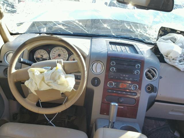 1FTPX14V68FA60055 - 2008 FORD F150 WHITE photo 9