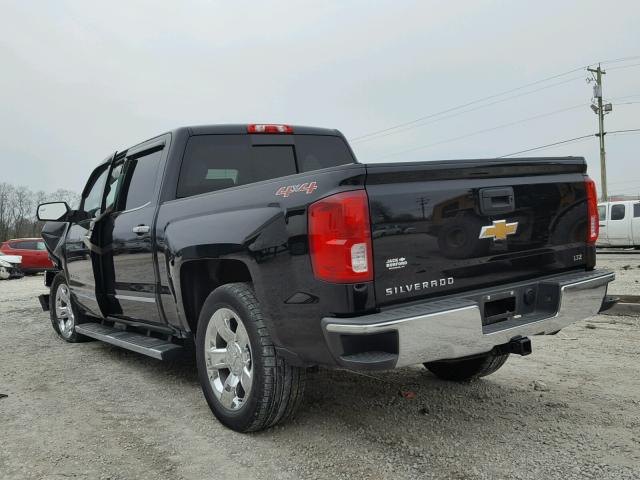 3GCUKSEC2GG119118 - 2016 CHEVROLET SILVERADO BLACK photo 3