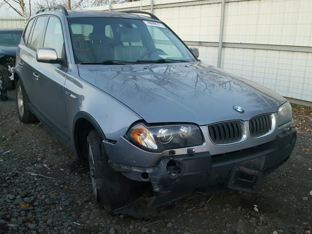 WBXPA93494WC33172 - 2004 BMW X3 3.0I GRAY photo 1