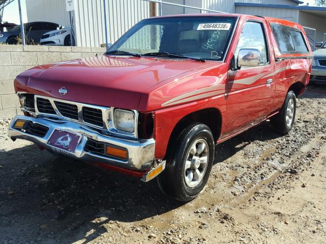 1N6SD11S0VC339248 - 1997 NISSAN TRUCK BASE MAROON photo 2