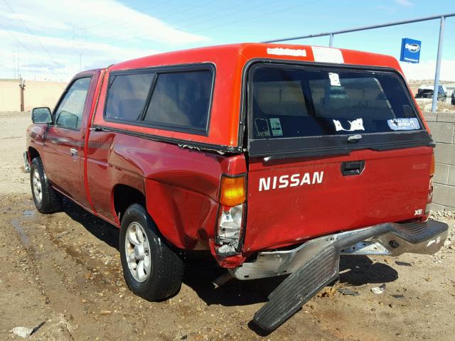 1N6SD11S0VC339248 - 1997 NISSAN TRUCK BASE MAROON photo 3