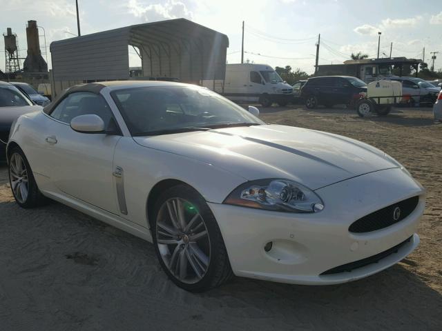 SAJWA44B095B32819 - 2009 JAGUAR XK WHITE photo 1