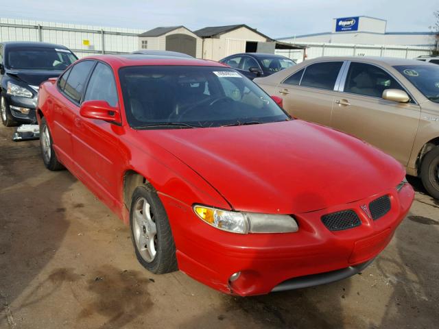 1G2WP52K9XF320110 - 1999 PONTIAC GRAND PRIX RED photo 1