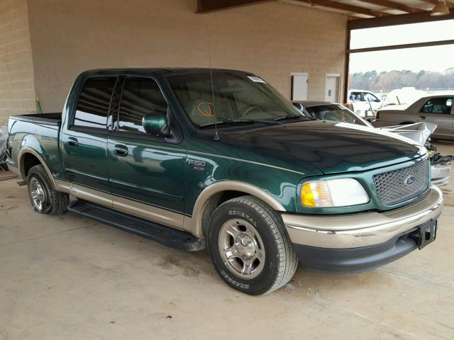 1FTRW07L01KD50806 - 2001 FORD F150 SUPER GREEN photo 1