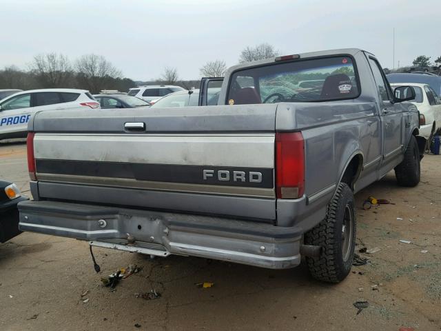 1FTEF15N2SNA91597 - 1995 FORD F150 GRAY photo 4
