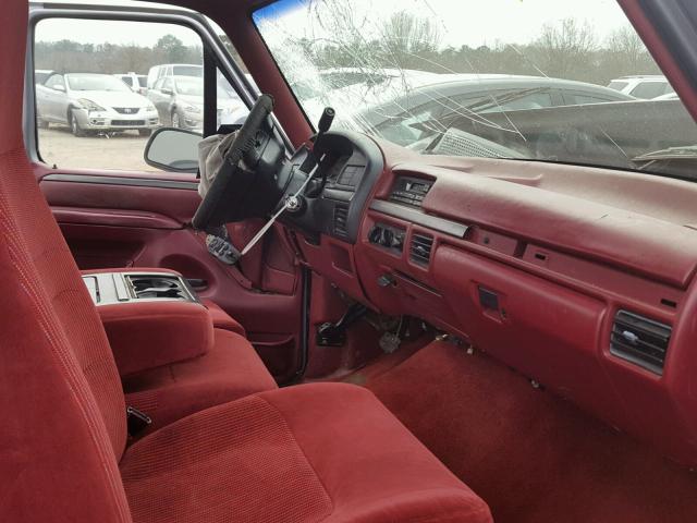 1FTEF15N2SNA91597 - 1995 FORD F150 GRAY photo 5