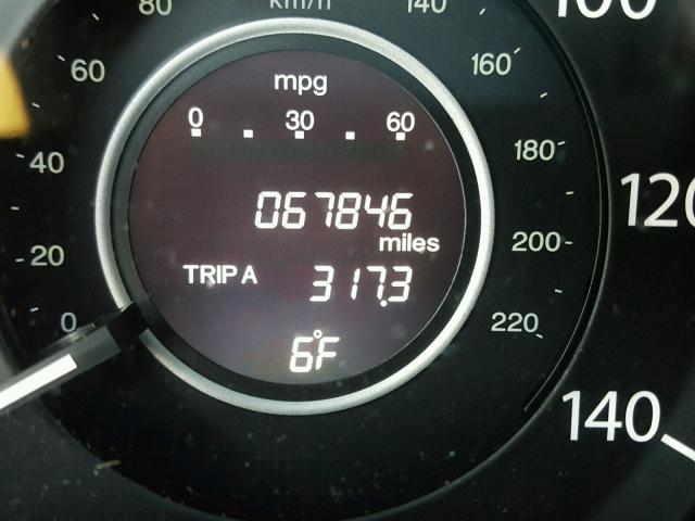 5J6RM4H71CL040671 - 2012 HONDA CR-V EXL 棕色 照片 8