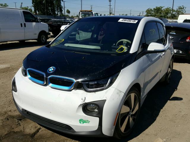 WBY1Z4C54EV276022 - 2014 BMW I3 REX WHITE photo 2