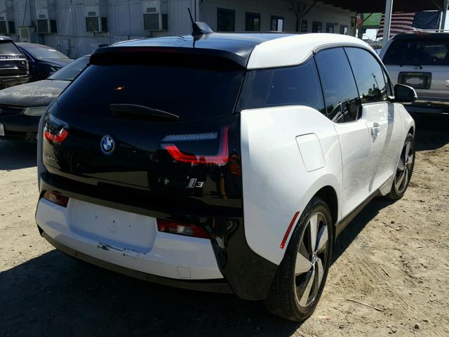 WBY1Z4C54EV276022 - 2014 BMW I3 REX WHITE photo 4