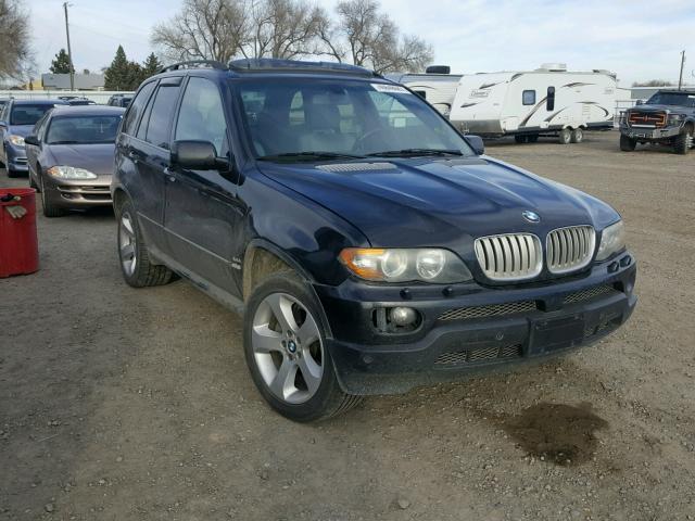 5UXFB53556LV21228 - 2006 BMW X5 4.4I BLACK photo 1