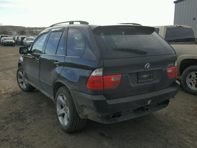 5UXFB53556LV21228 - 2006 BMW X5 4.4I BLACK photo 3