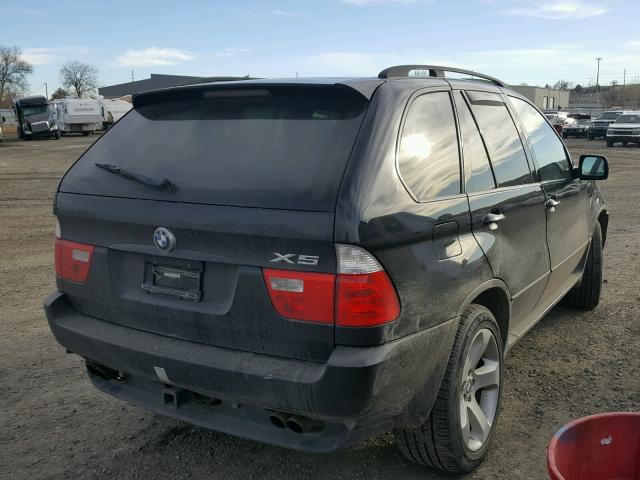 5UXFB53556LV21228 - 2006 BMW X5 4.4I BLACK photo 4