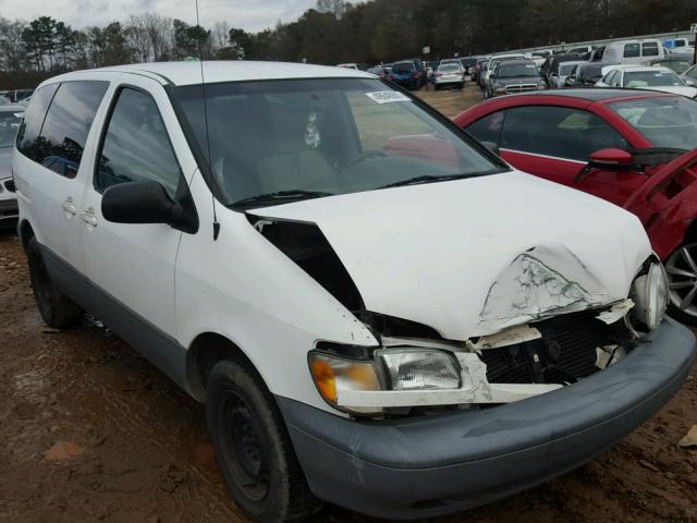 4T3ZF13C0WU061600 - 1998 TOYOTA SIENNA LE WHITE photo 1