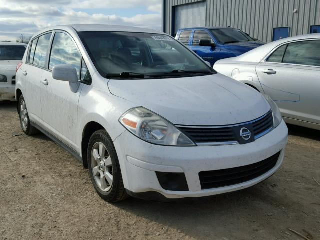 3N1BC13E39L407231 - 2009 NISSAN VERSA S WHITE photo 1