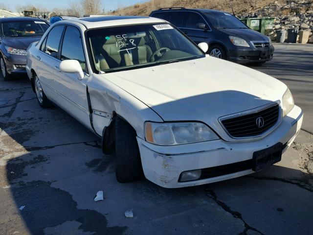 JH4KA96691C002074 - 2001 ACURA 3.5RL WHITE photo 1